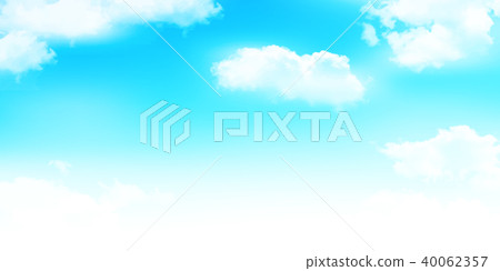 天空夏天風景背景 40062357