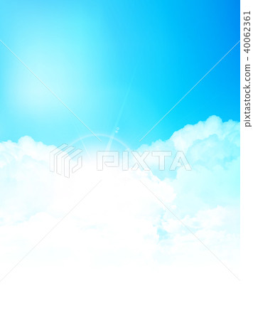 天空夏天風景背景 天空夏天風景背景 40062361