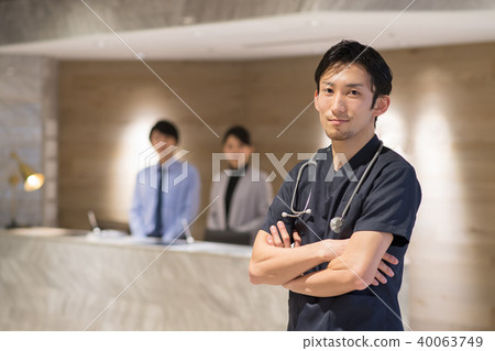 醫生醫院接待醫學醫療圖像 40063749