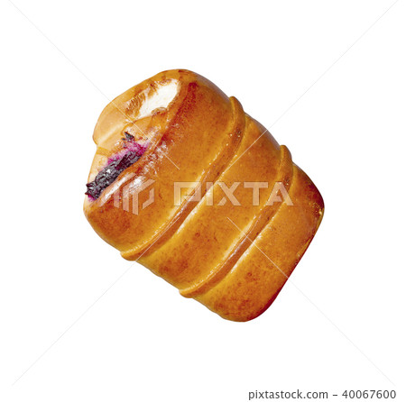 Bun isolated on white background Bun isolated on white background 40067600