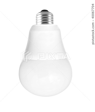 LED light bulb isolated on white background 40067704