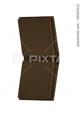 wallet on white isolated 40068332