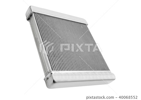 car radiator heater isolated on white background car radiator heater isolated on white background 40068552