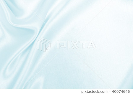 Smooth elegant blue silk or satin luxury cloth  40074646