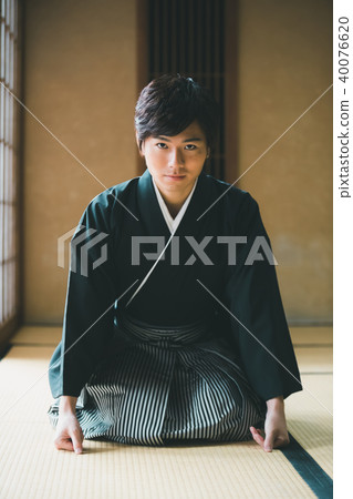 劍道褲裙 男人 男 40076620