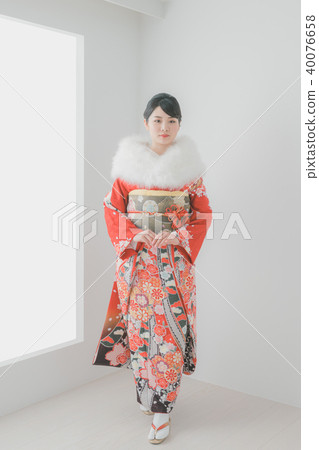 kimono, furisode, female 40076658