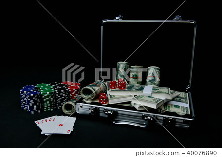 Gambling Concepts. Businessmen are gambling in the casino. Betti 40076890