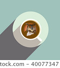 coffee opens eyes 40077347