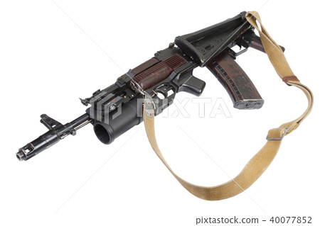 Kalashnikov AK with GP-25 grenade launcher Kalashnikov AK with GP-25 grenade launcher 40077852