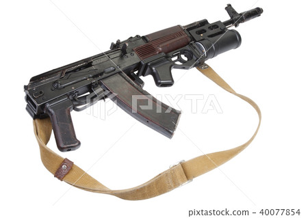 Kalashnikov AK with GP-25 grenade launcher Kalashnikov AK with GP-25 grenade launcher 40077854