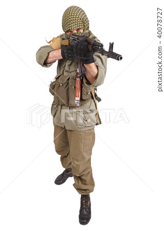 rebel with AK 47 40078727