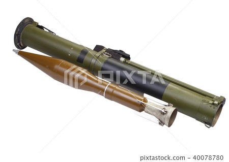 rocket propelled grenade launcher with grenade 40078780