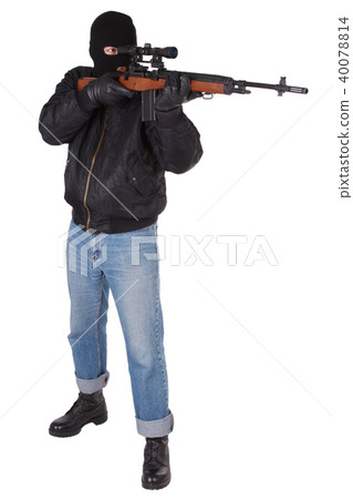 killer with sniper rifle killer with sniper rifle 40078814