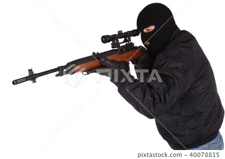 killer with sniper rifle 40078815