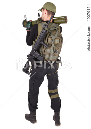 mercenary with RPG 40079124