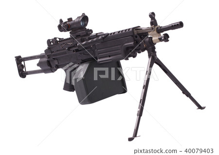 M249 machine gun M249 machine gun 40079403