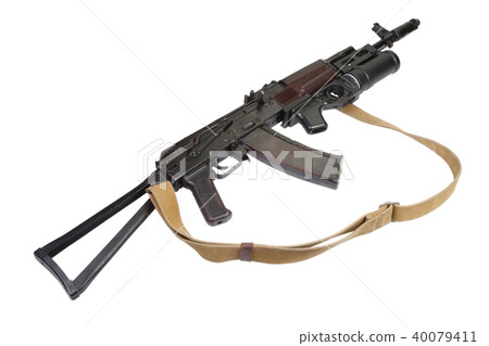Kalashnikov AK with GP-25 grenade launcher Kalashnikov AK with GP-25 grenade launcher 40079411