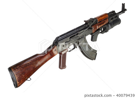 Kalashnikov AK 47 with GP-25 grenade launcher Kalashnikov AK 47 with GP-25 grenade launcher 40079439