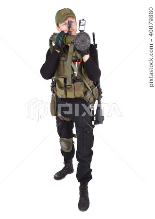 mercenary with bazooka gun mercenary with bazooka gun 40079880