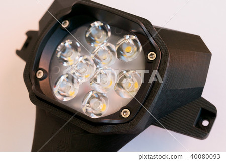 Bike led lamp 3D printer selfmade for motobike night drive 40080093