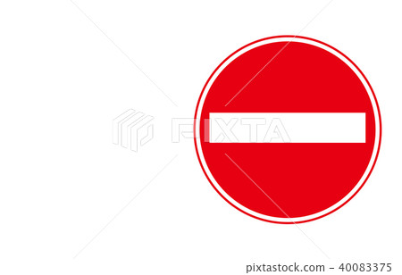 Road sign restriction vehicle entry prohibition Road sign restriction vehicle entry prohibition 40083375