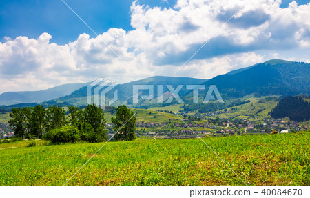 beautiful countryside in transcarpathia at sunrise beautiful countryside in transcarpathia at sunrise 40084670