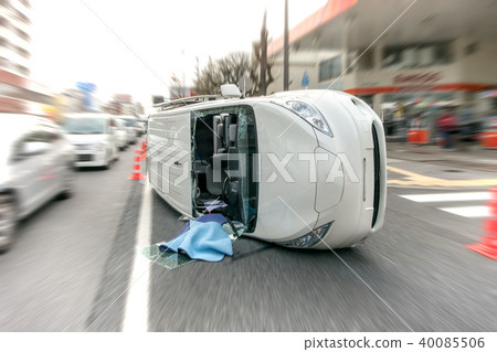 交通事故現場 40085506