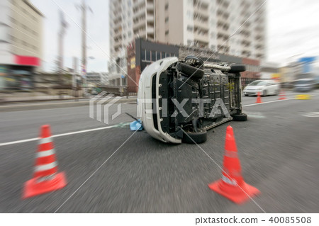 Traffic accident site 40085508