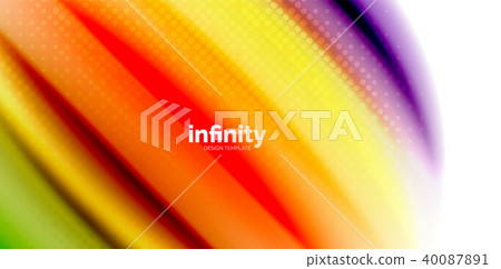 Gel jelly fluid flowing liquid rainbow style colours, wave abstract background, modern minimal Gel jelly fluid flowing liquid rainbow style colours, wave abstract background, modern minimal 40087891