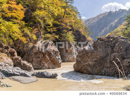 Ryuyo Gorge canyon Nikko Japan 40088634