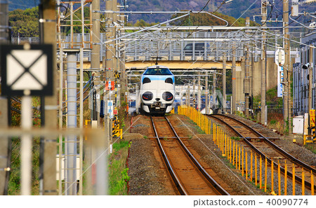Panda Kuroshio No. JR 287 Panda face Express Train Kuroshio 63 Panda Kuroshio No. JR 287 Panda face Express Train Kuroshio 63 40090774