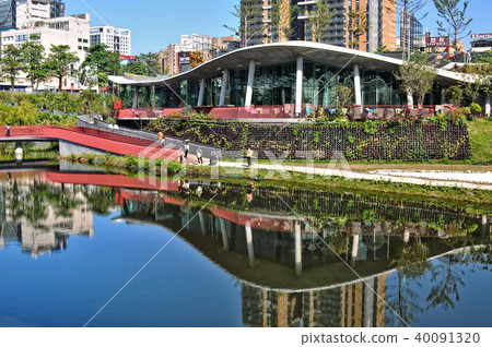 秋紅谷生態公園 公園 城市 台灣 台中 Taichung Maple Garden 40091320