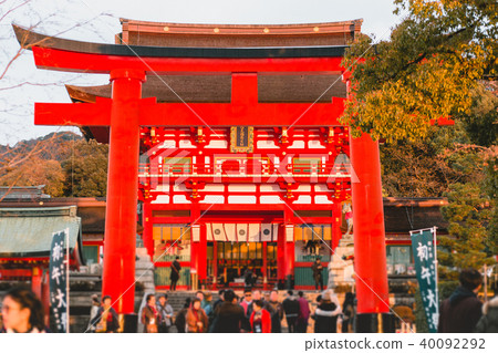 Fushimi Inari Shrine, shrine, Torii 40092292
