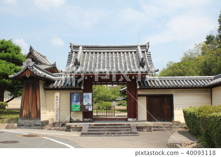 Hokkaido temple gate mark Hokkaido temple gate mark 40093118