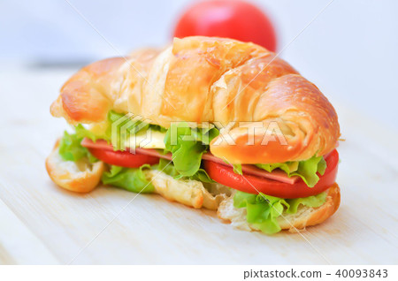 croissant sandwich or cheese sandwich croissant sandwich or cheese sandwich 40093843