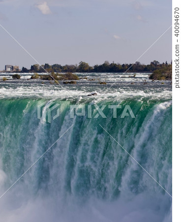 Image of an amazing Niagara waterfall at fall 40094670