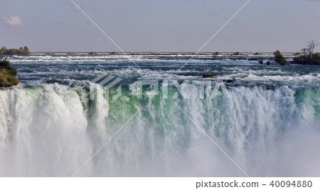 Background with an amazing Niagara waterfall Background with an amazing Niagara waterfall 40094880