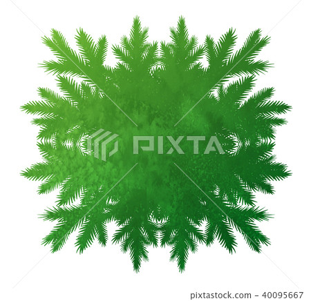 green forest kaleidoscope frame green forest kaleidoscope frame 40095667