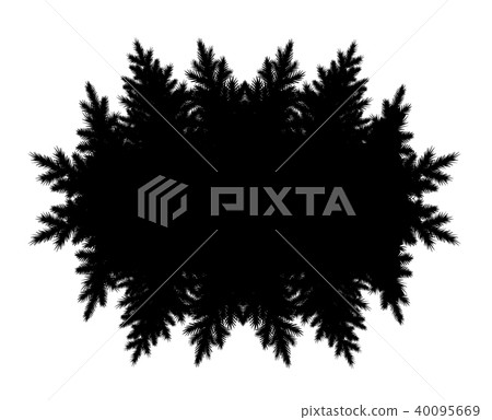 black forest kaleidoscope frame 40095669