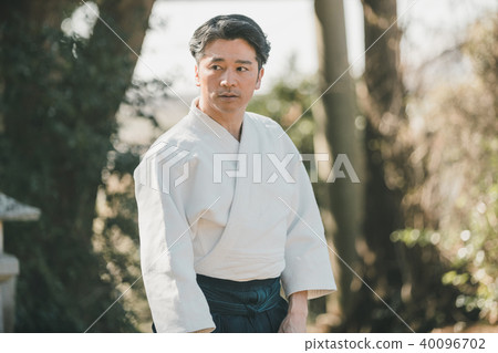 合氣道 武術 男人 40096702
