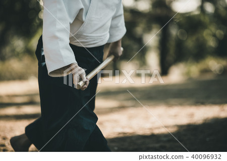 practicing, practise, fencer 40096932