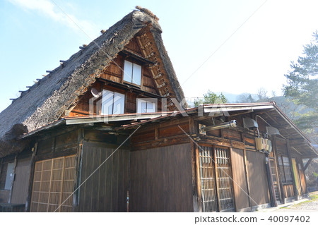 World Heritage "Shirakawago" in Gifu Prefecture 40097402