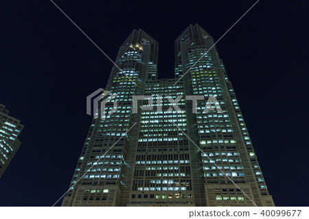 東京夜景新宿Fukutoshin 40099677