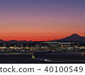 Dusk of Haneda Airport Dusk of Haneda Airport 40100549