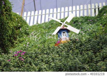 miniature windmill made from wood miniature windmill made from wood 40101219