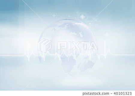Medical Abstract Background Concept Series  40101323