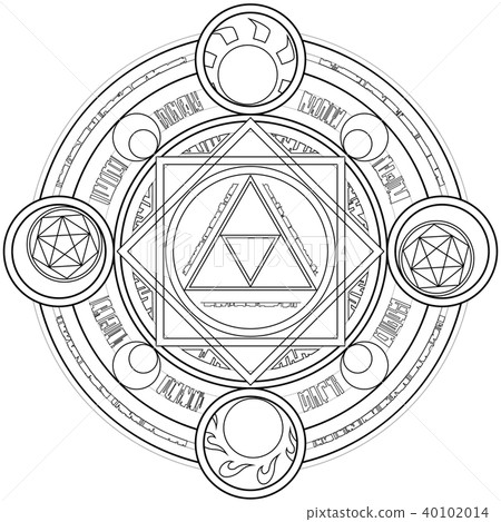 Magic square - Stock Illustration [40102014] - PIXTA