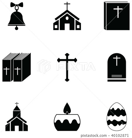 catholic icon set catholic icon set 40102871