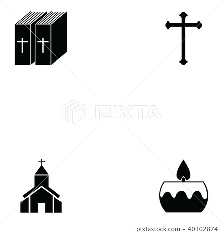 catholic icon set catholic icon set 40102874