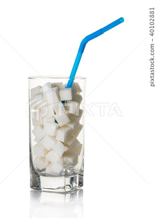 glass with sugar and straw glass with sugar and straw 40102881